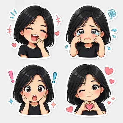Generated stickers