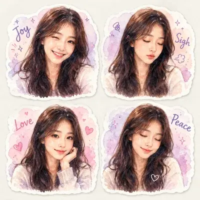 Generated stickers