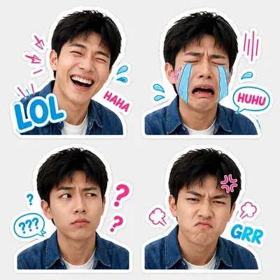 Generated stickers