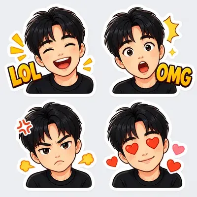 Generated stickers