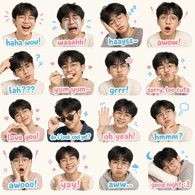 Generated stickers