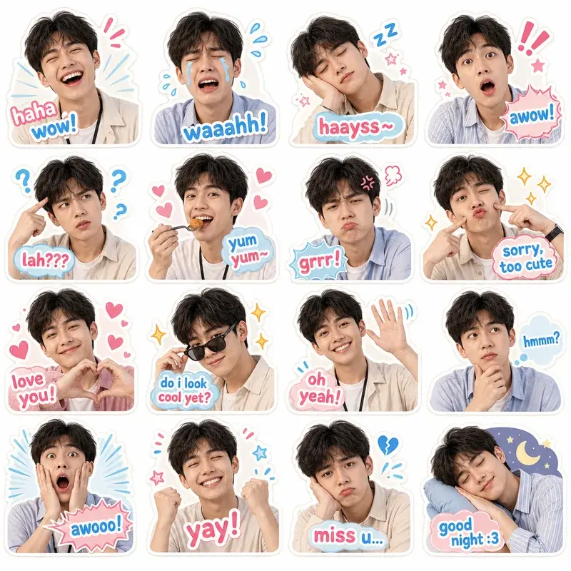 Generated stickers